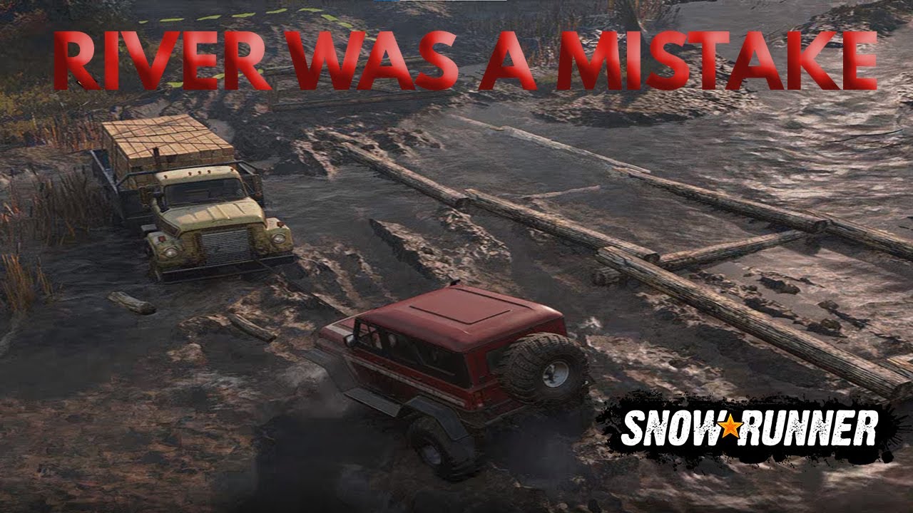 Smithville Bridge Disaster | Delivering Wooden Planks x2 (SnowRunner No Commentary)