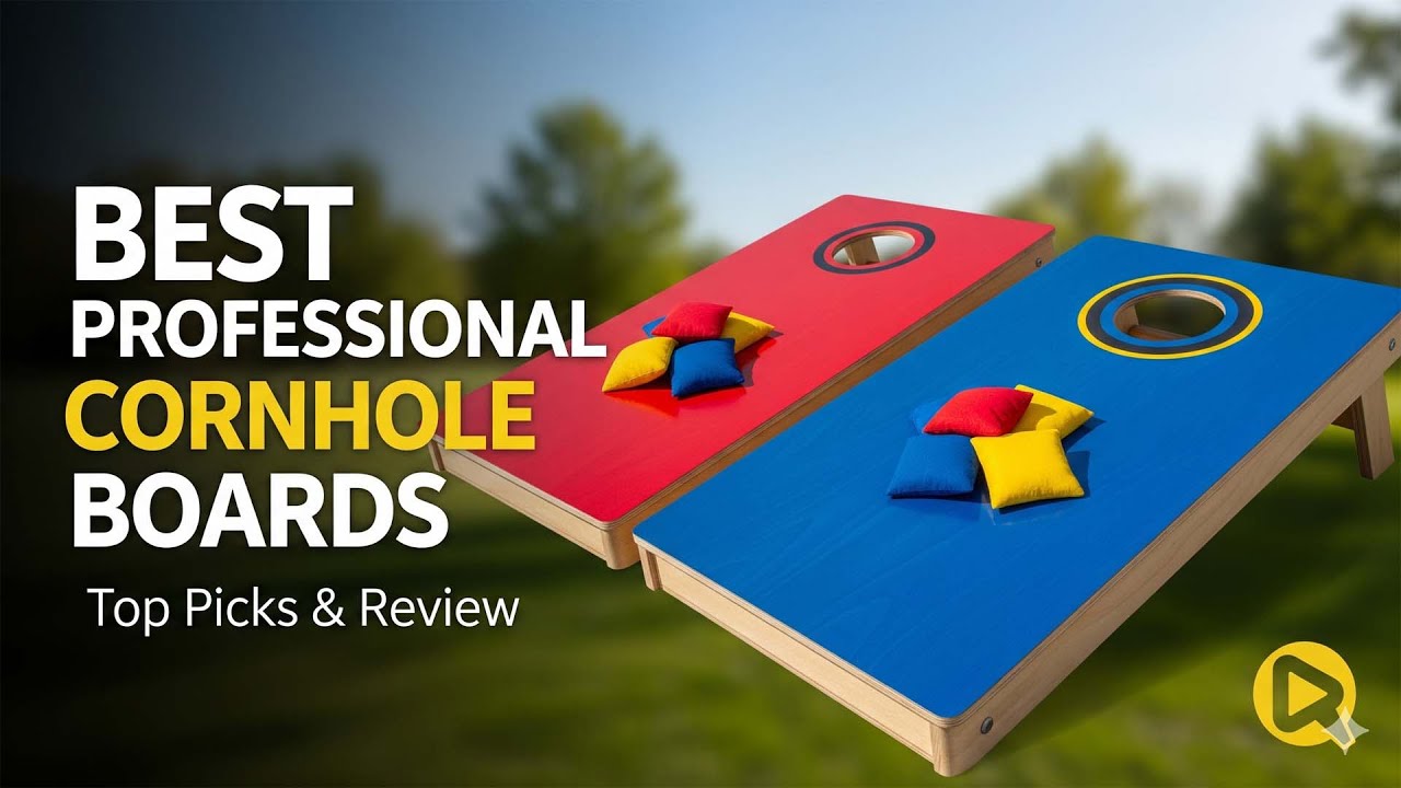 TOP 5 Best Professional Cornhole Boards 2026 | Wood cornhole boards