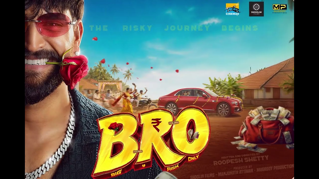 BRO-Big Risk Only Tulu movie motion poster | Roopesh Shetty Official