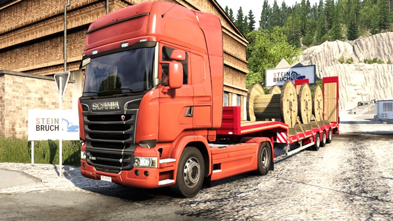 SCANA Truck Driver Delivery Empty Spool (780Kg) I Euro Truck Simulator 2