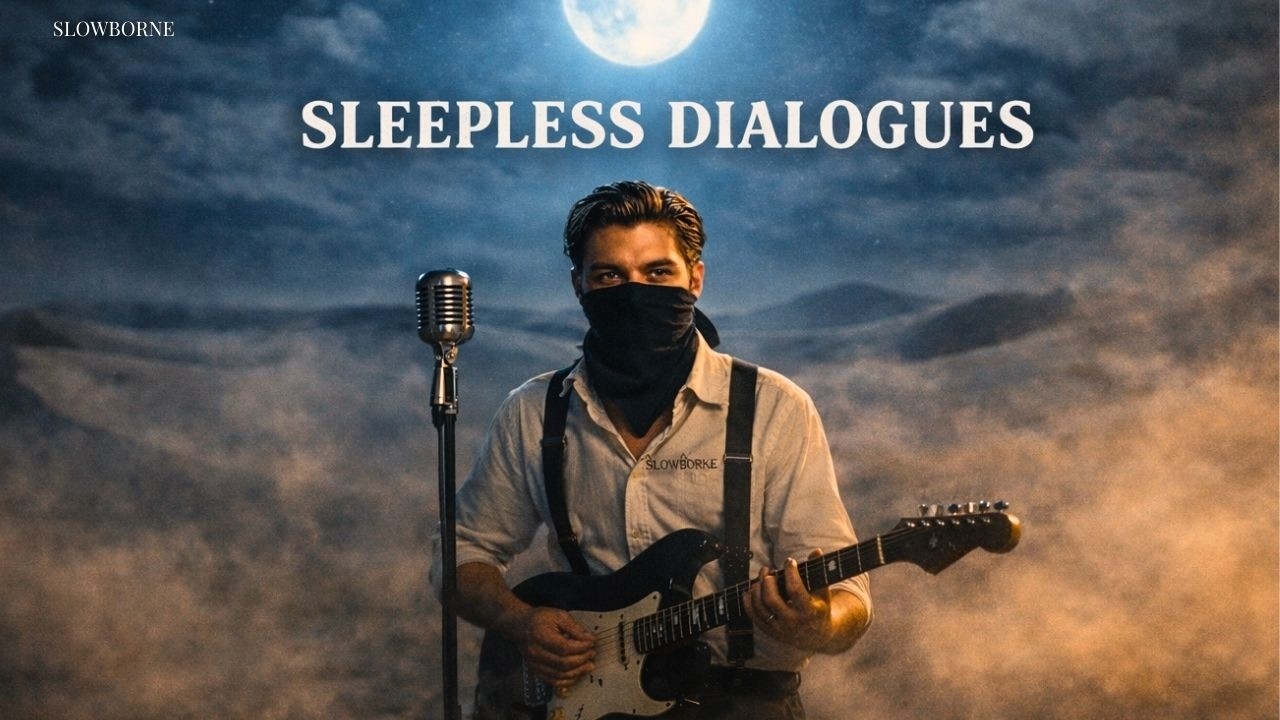 Sleepless Dialogues – A Cinematic Slow Rock Song About 3AM Thoughts | Slowborne