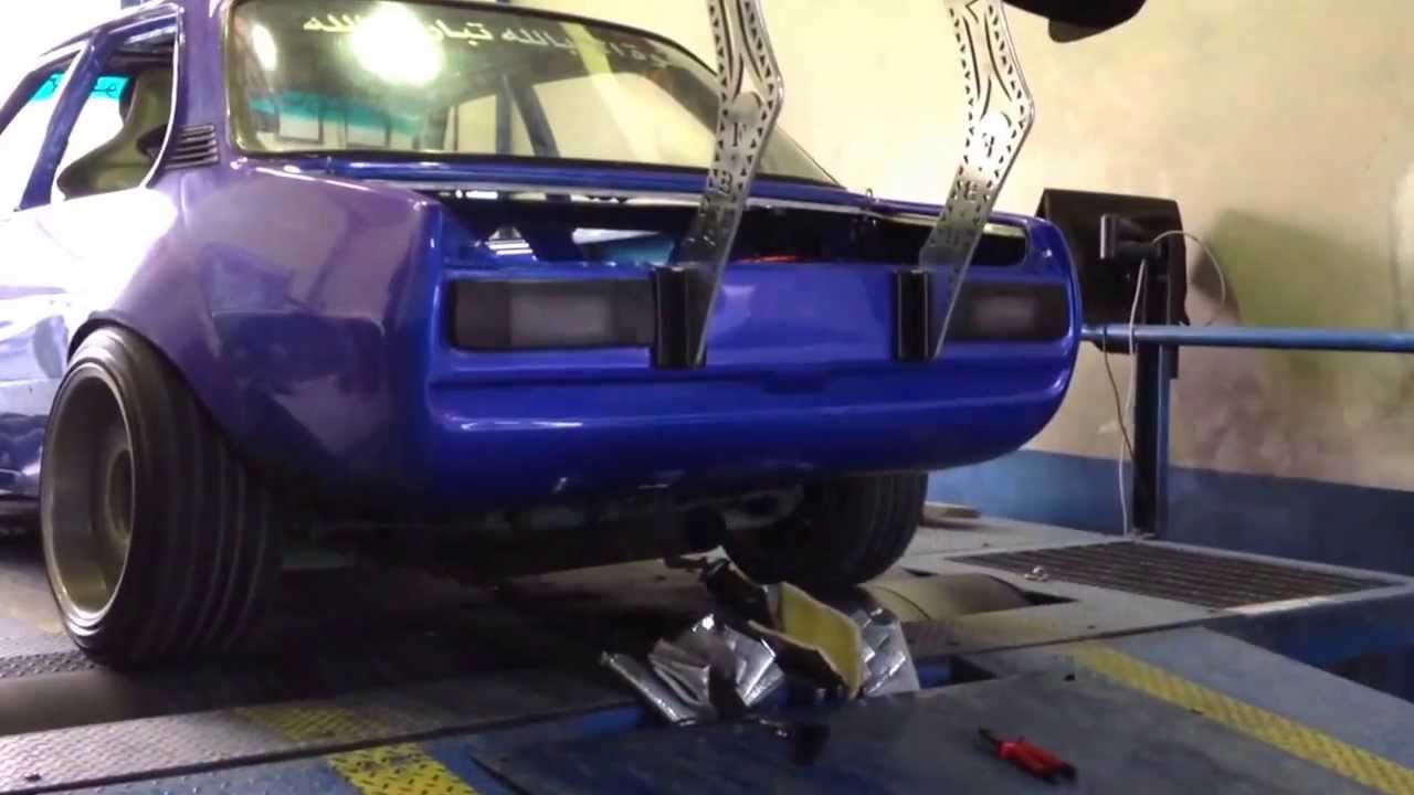 Anti Lag - Opel Ascona RB25 Engine Swap Turbo & Supercharger, Link ECU tuned by Ahmad Daham, Jordan