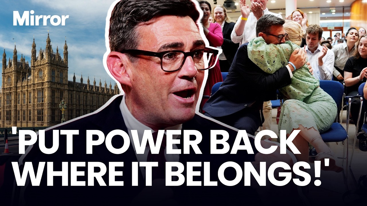 &lsquo;PEOPLE ARE CRYING OUT!&rsquo; | Andy Burnham says 'hope is back' as he officially becomes Labour leader