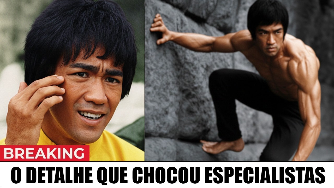 ELES FICARAM PÁLIDOS: O segredo oculto nesta foto de Bruce Lee!