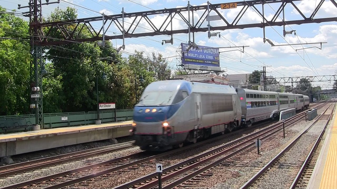 Amtrak Xtra 651 w/ Viewliner II's @ Port Chester