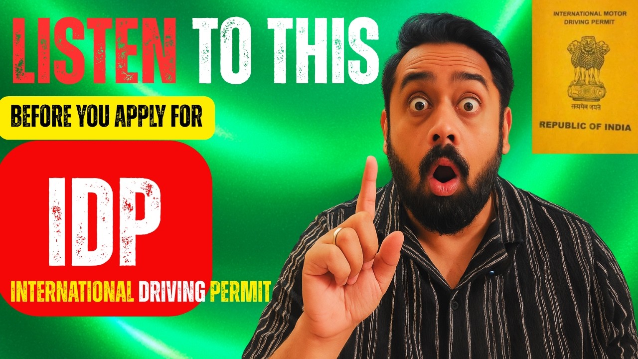 Before You Apply for an International Driving License from India— Watch This || How to apply IDP? ||