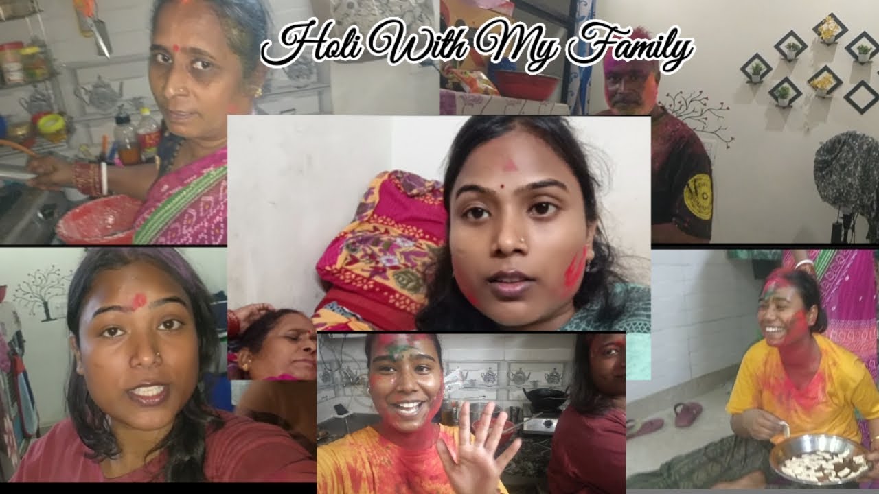 Family Ke Saath Holi Celebration🫟🔫🌈 2026|Rangon Wali Holi| Full Masti Vlogs||twinklesharmaV#holi2026