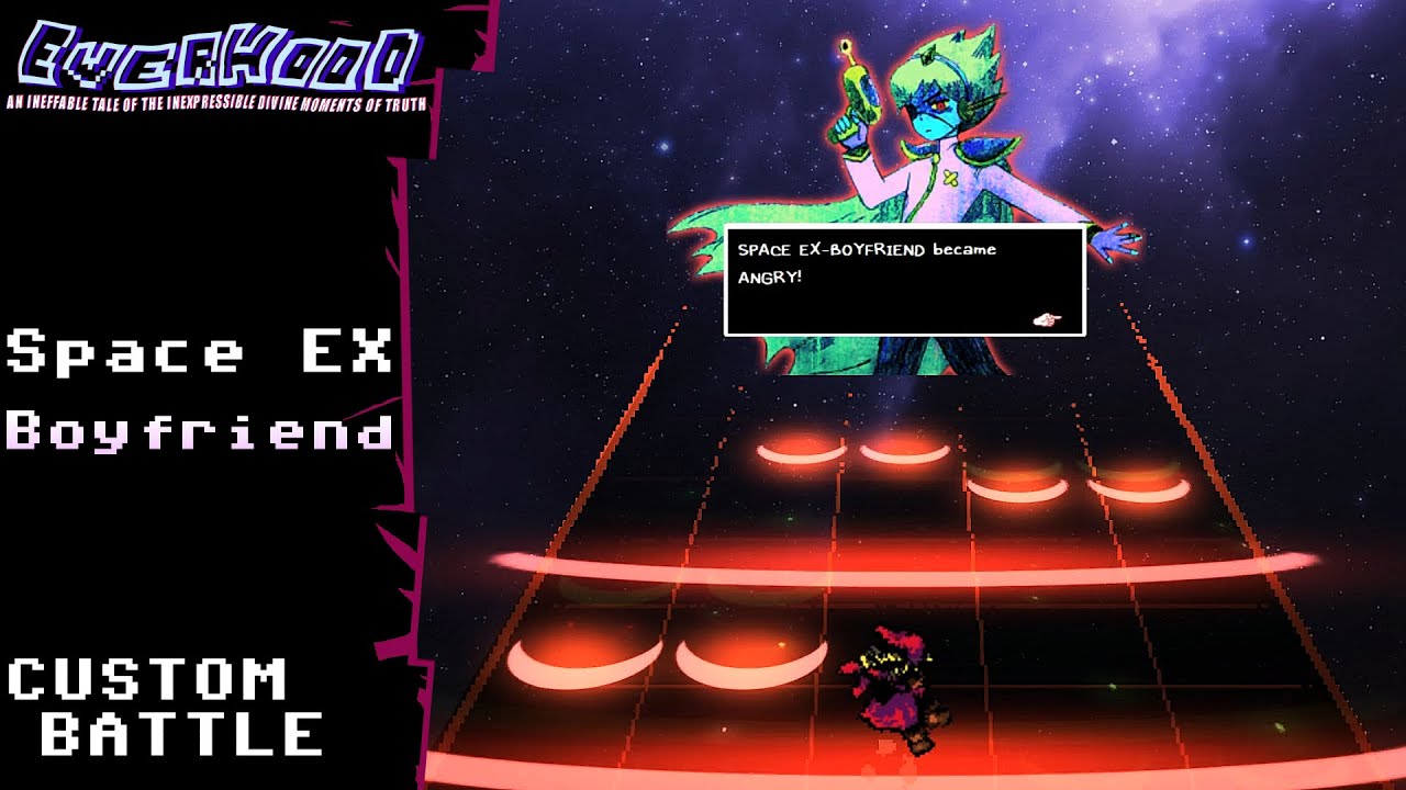Everhood CUSTOM BATTLE: Space EX Boyfriend