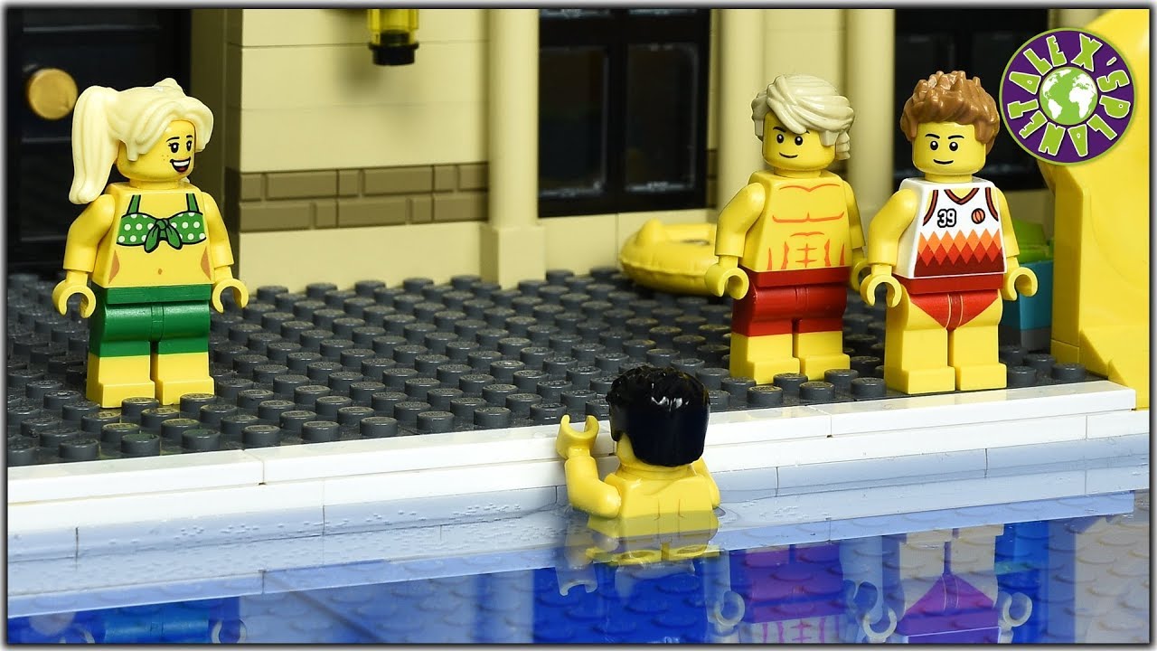 LEGO Бассейн (с настоящей водой).