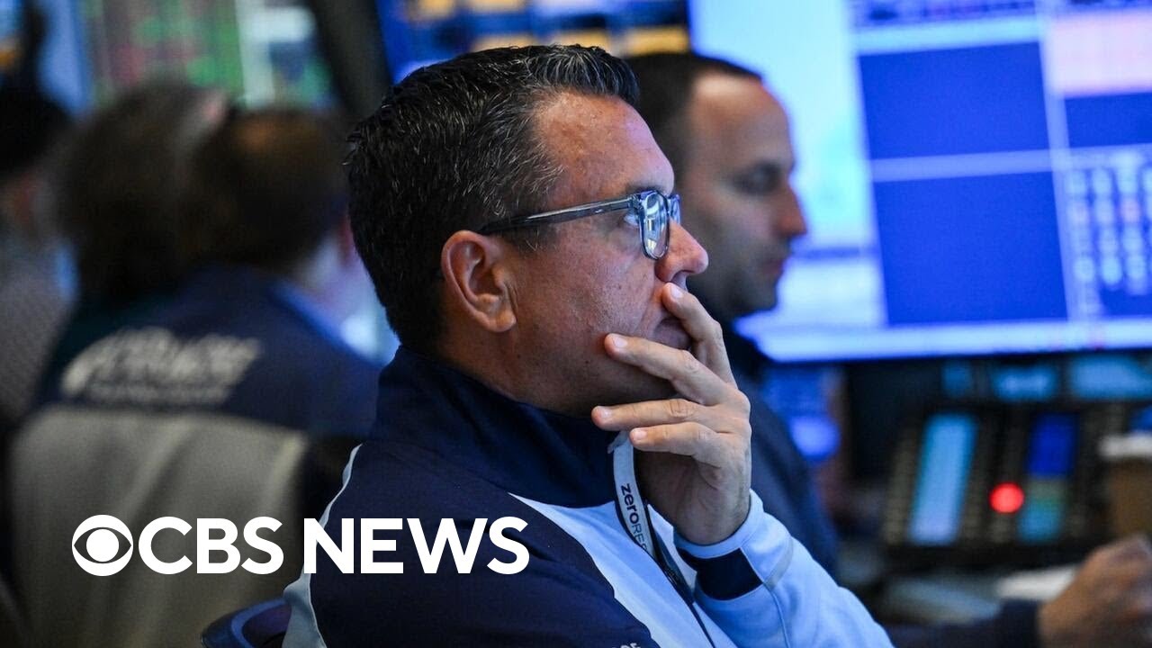 Stocks slide as new data shows U.S. economy shrank in first quarter of 2025