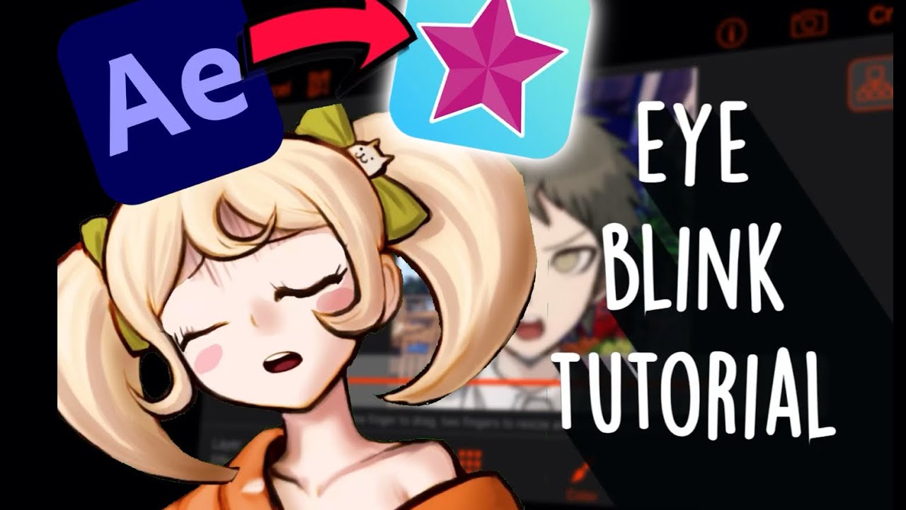 How to animate eye blinks like AE on VIDEOSTAR | an easy tutorial