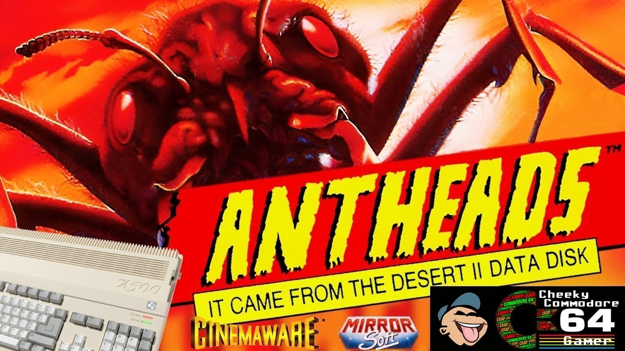 ANTHEADS: IT CAME FROM THE DESERT II &ndash; Commodore Amiga (1990) | Cinemaware's Ant-Invasion Sequel