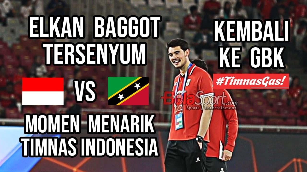 Momen Senyum Elkan Baggott Kembali ke GBK Bela Timnas Indonesia Pada FIFA Series 2026