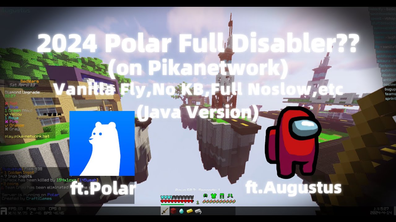 Bypassed Polar Full Disabler w/#Augustus ??!!!Not BedRock Editon