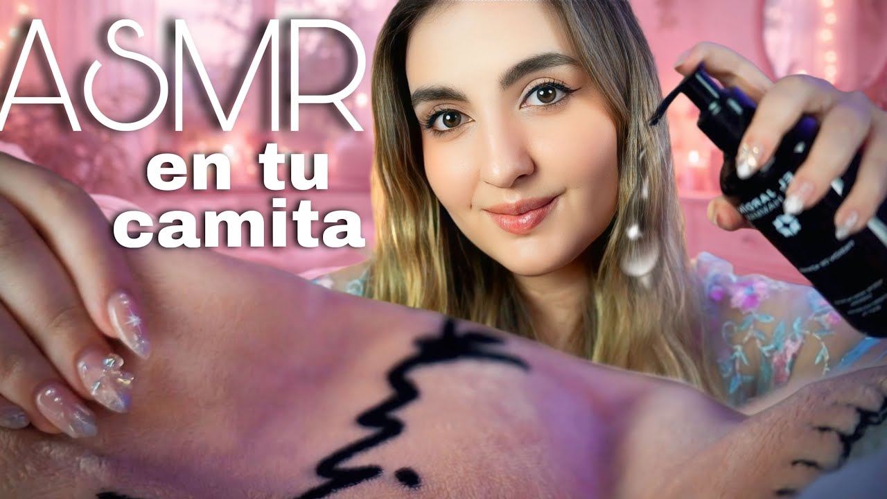 ASMR en Tu CAMITA para DORMIR PROFUNDO Ale ASMR 💤🛌😴