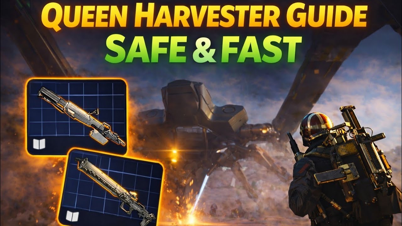Ultimate Queen Harvester Guide – NO PVP & Free Legendary Blueprints