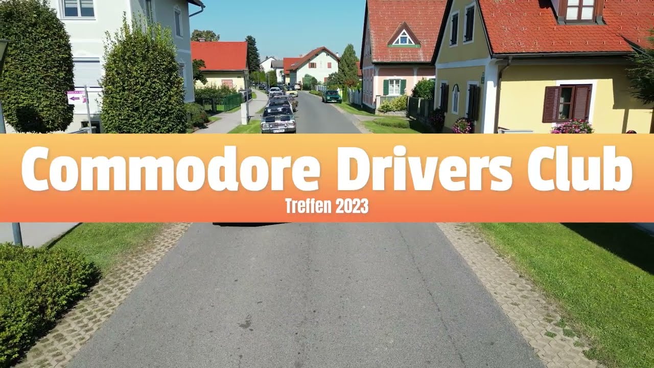 Commodore Drivers Club Treffen 2023