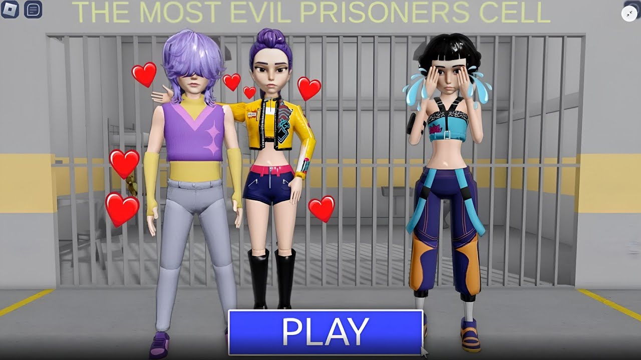MYSTERY AND RUMI VS ZOEY PRISON RUN! (OBBY) ROBLOX