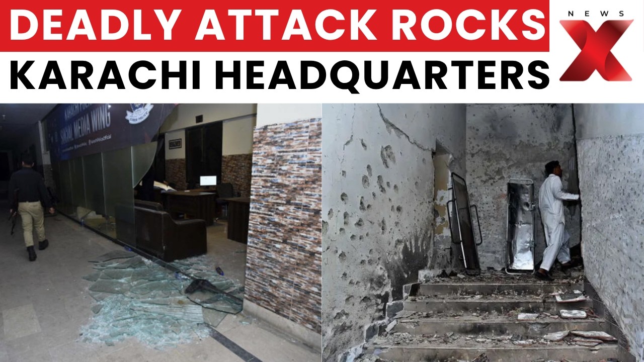 Karachi Terror Attack: TTP-Linked Militants Storm Sindh Rangers HQ, 4 Personnel Killed | NewsX