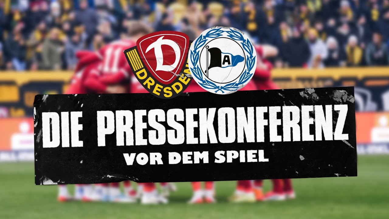 #20 Dynamo Dresden: Die Pressekonferenz vor dem Spiel