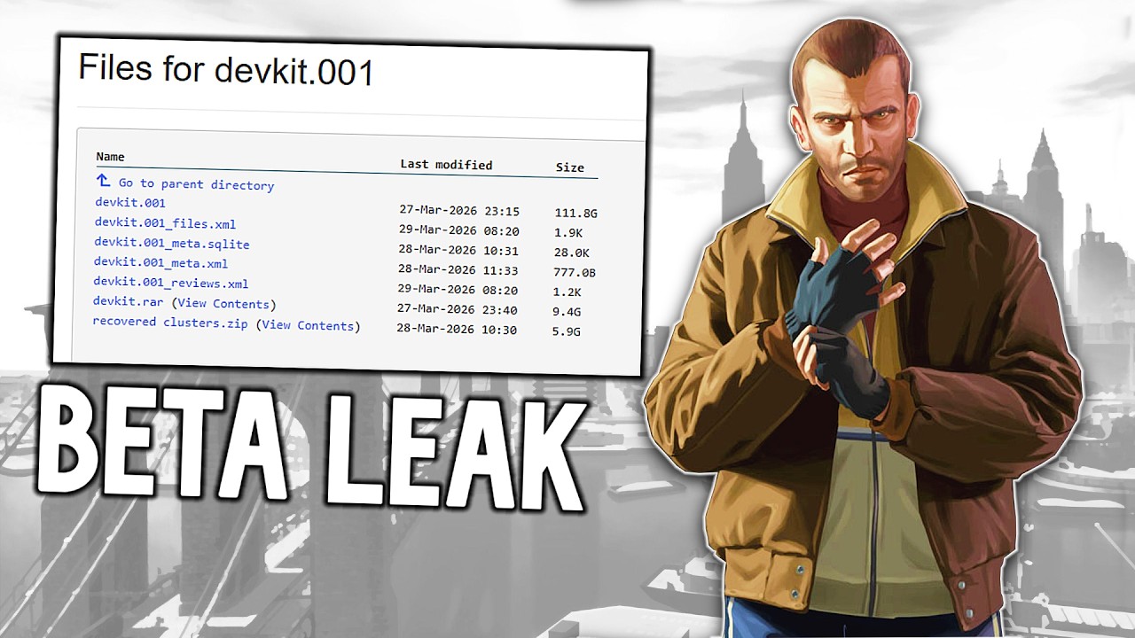 Утекла информация о бета-версии GTA IV.