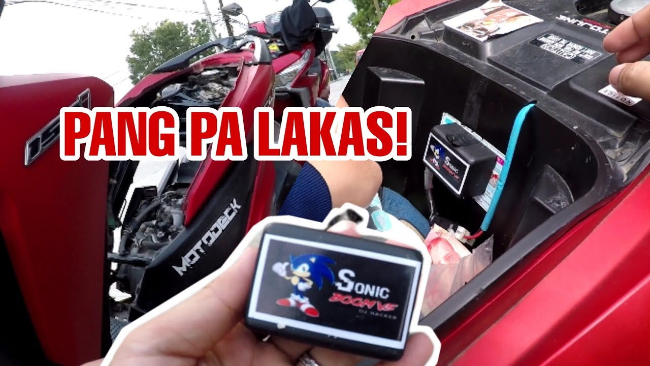 PANG PA LAKAS NG HONDA CLICK KO! | MOTOJUNE
