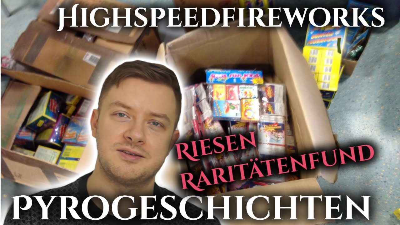 UNGLAUBLICHER RARITÄTENFUND - FEUERWERKS-GESCHICHTEN mit Highspeed