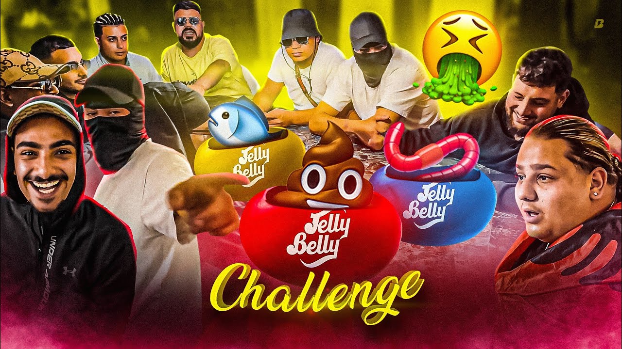ICON 5 KÜNSTLER MÜSSEN ALLE K0TZEN 🤮😂 Ekelige Jelly Beans Challenge
