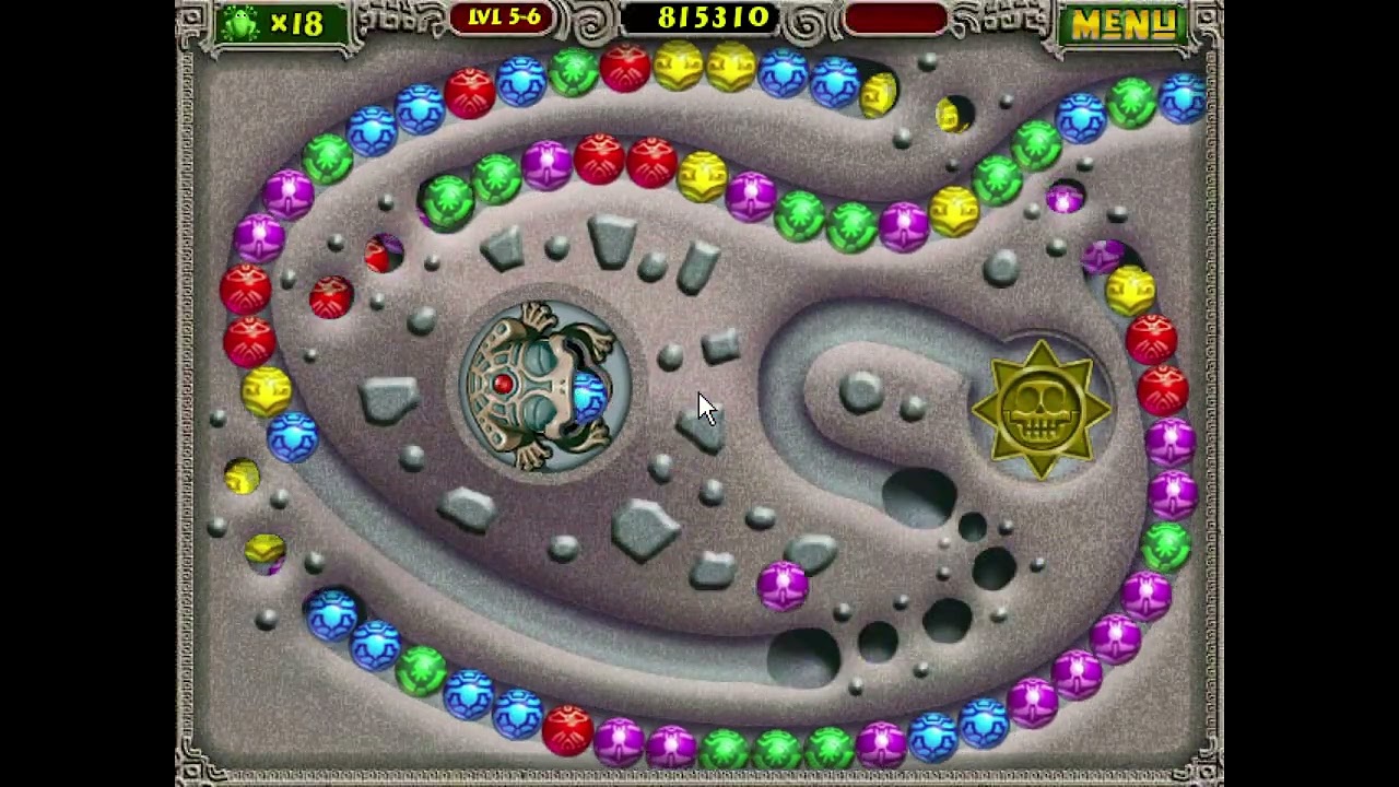 [TAS] Windows Zuma Deluxe by Dado & QuocQuoc in 21:21.14