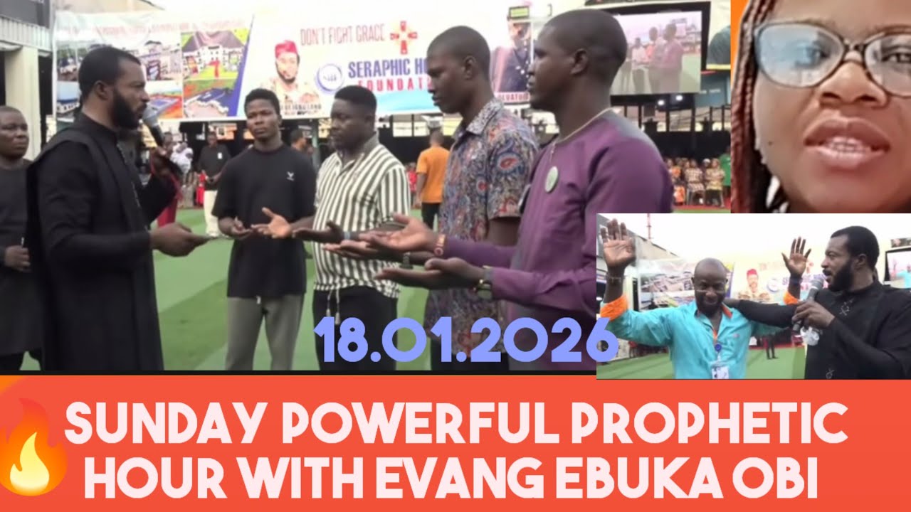 Sunday powerful prophetic hour with Evang Ebuka Obi #zionprayermovementoutreachlive 