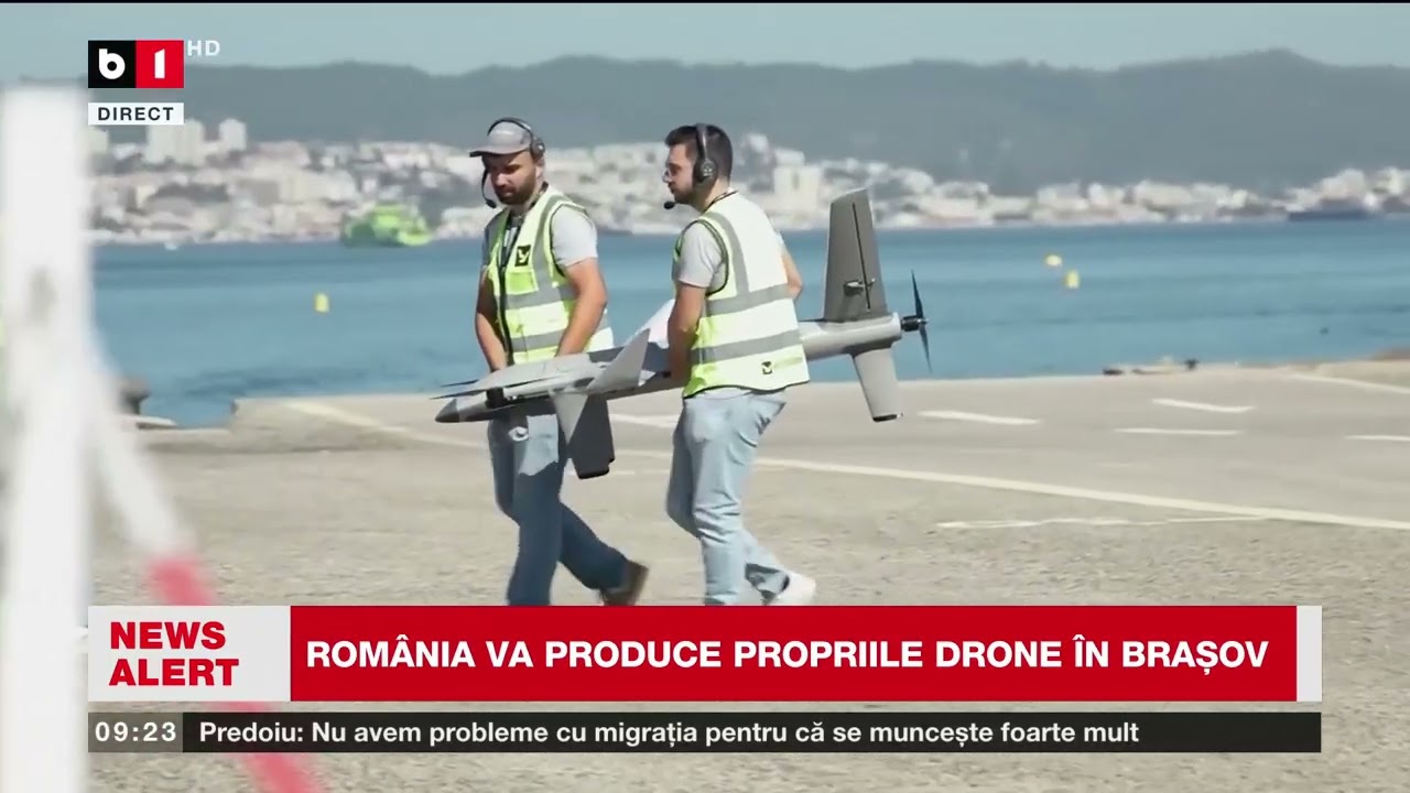 ROMÂNIA VA PRODUCE PROPRIILE DRONE MILITARE ÎN BRAȘOV_Știri B1TV_30 oct. 2025