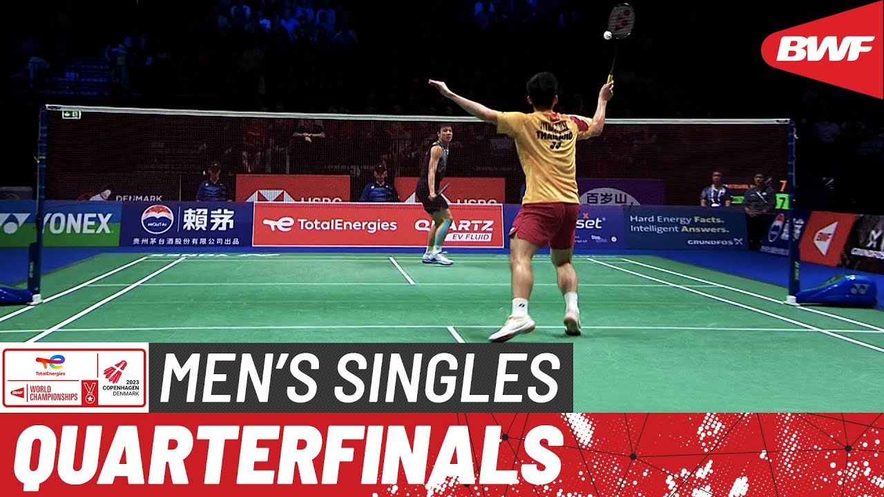 BWF World Championships 2023 | Kunlavut Vitidsarn (THA) [3] vs. Wang Tzu Wei (TPE) | QF