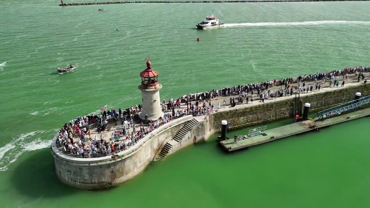 Dunkirk little ships returning to Ramsgate Royal Harbour 31 May 2025.