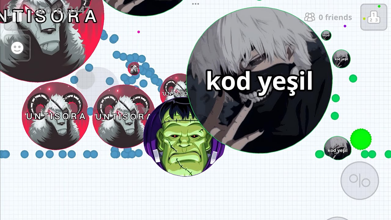 ONE MAN ARMY  (AGARIO MOBILE)