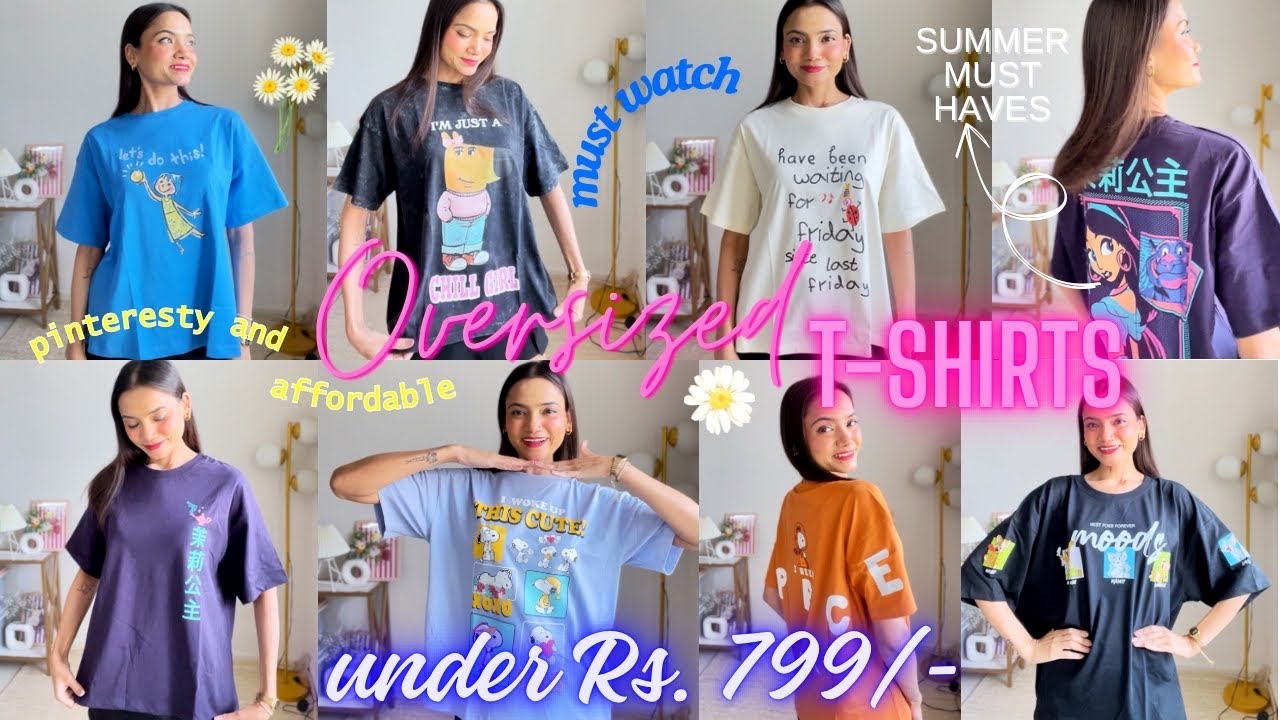 *Under Rs. 799/-* T-Shirts From Amazon #amazon #tops #under500 #bewakoof #souledstore #tshirt 