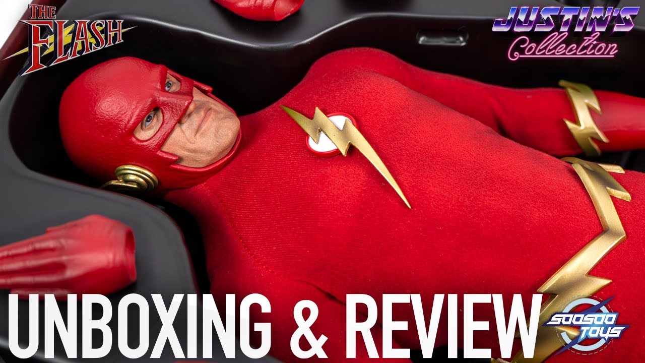 The Flash 90s 1/6 Scale Figure SooSoo Toys Unboxing & Review