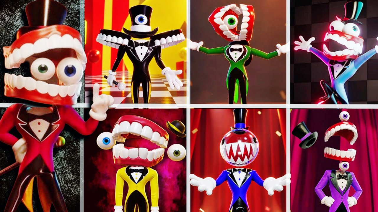 The Amazing Digital Circus &ndash; Wszystkie warianty Caine&rsquo;a