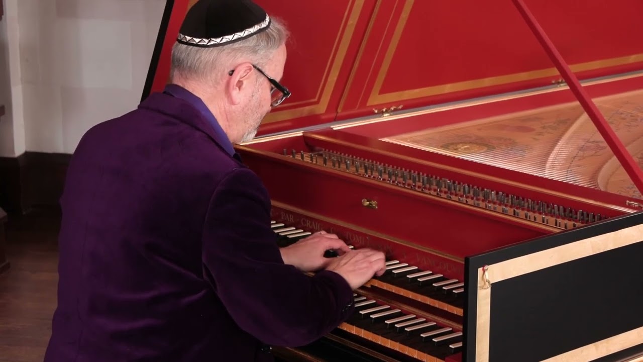Joseph Bodin de Boismortier, Suite in G minor - harpsichordist Byron Schenkman