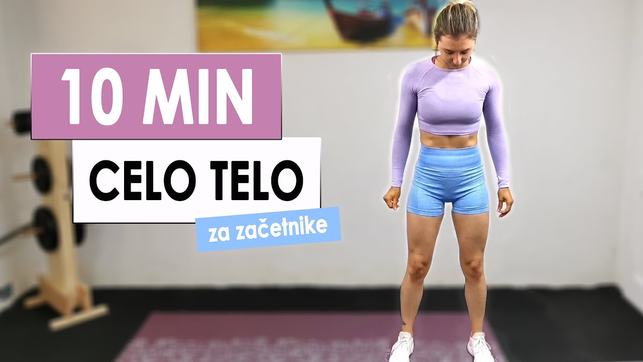 10 MIN –  CELO TELO za ZAČETNIKE | 10 Min Full Body for Beginners // Maricka Stakne