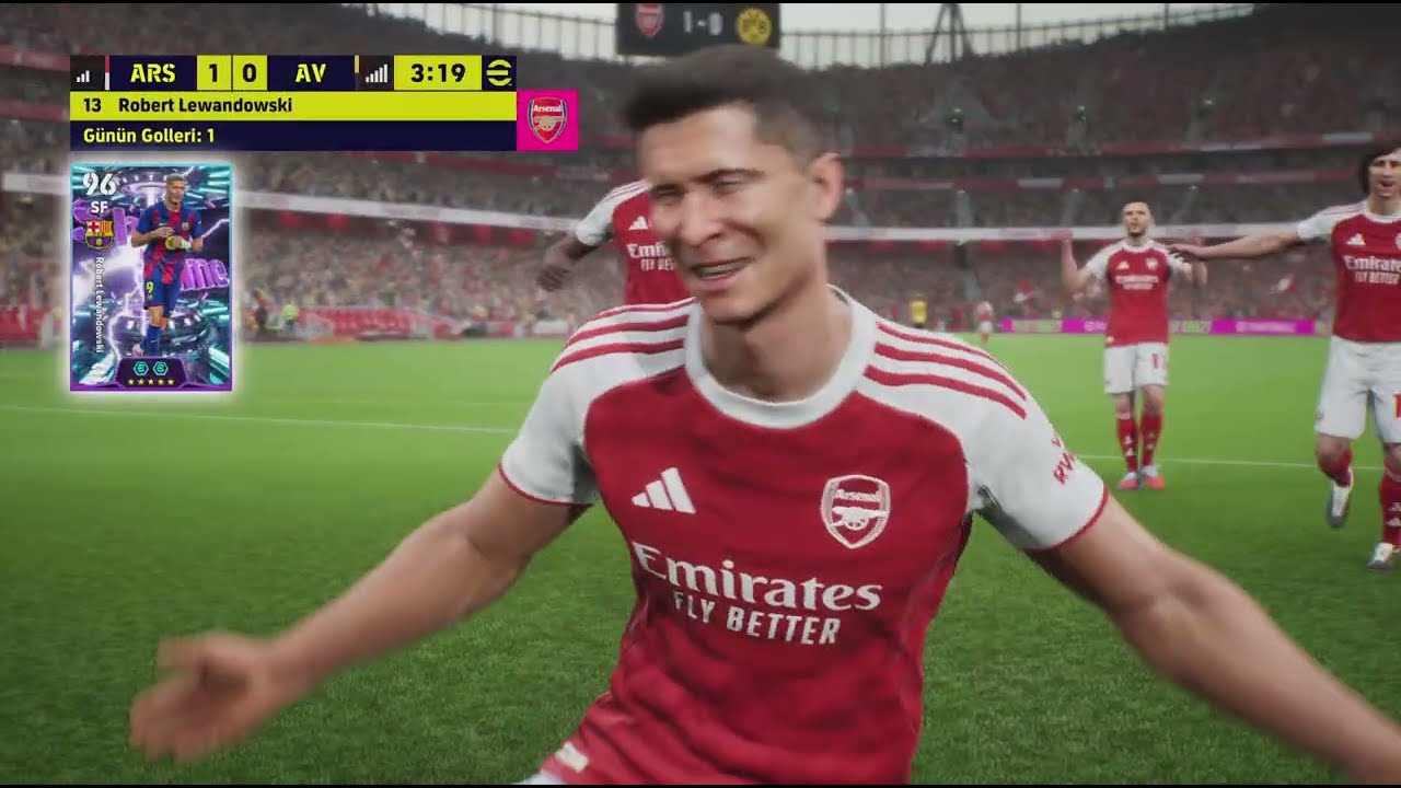Arsenal vs Borussia Borussia Dortmund eFootball 2026 PlayStation 5 4K