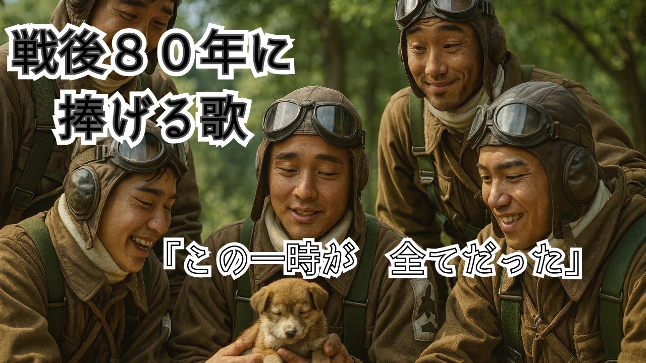 （戦争MAD）戦後８０年に捧げる唄【忘れてはならない物語──あの日、帰れなかった命】