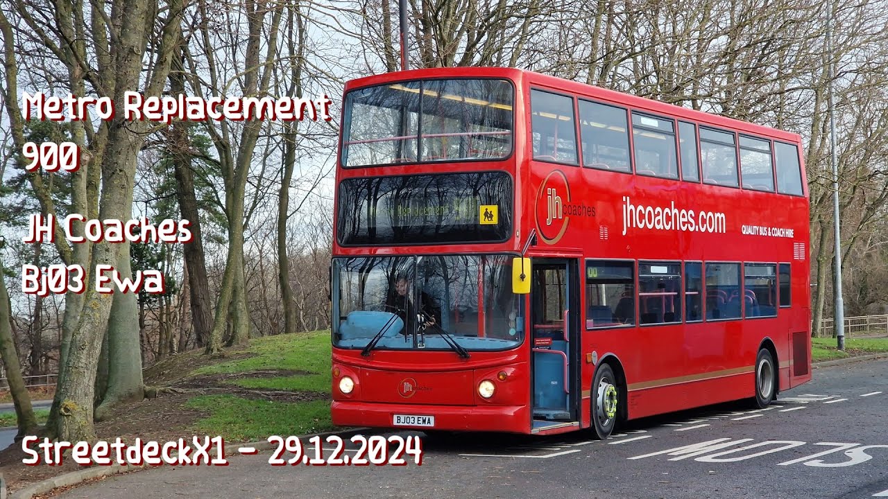 900 to Heworth - JH Coaches - Bj03 Ewa - Transbus Trident Transbus ALX400