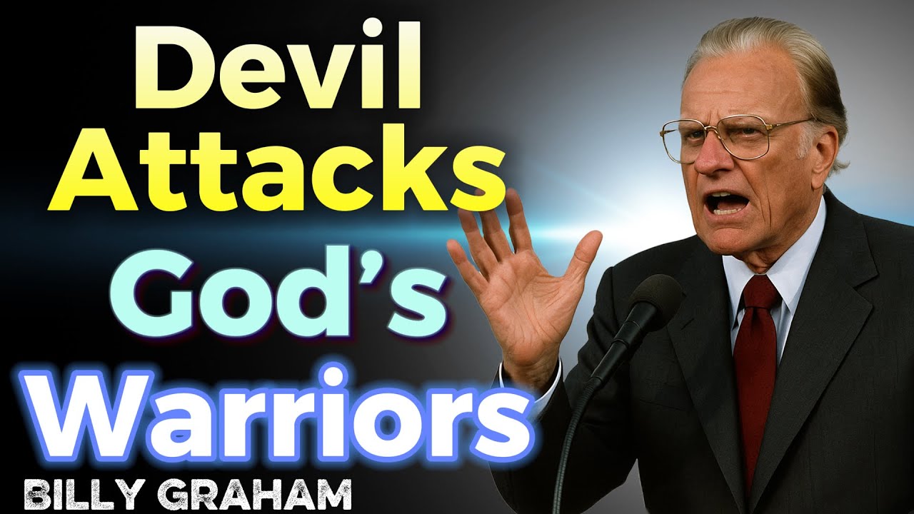 Sometimes The Devil Attacks Because He Is Afraid Of What's Inside You! Powerful Billy Graham Speech