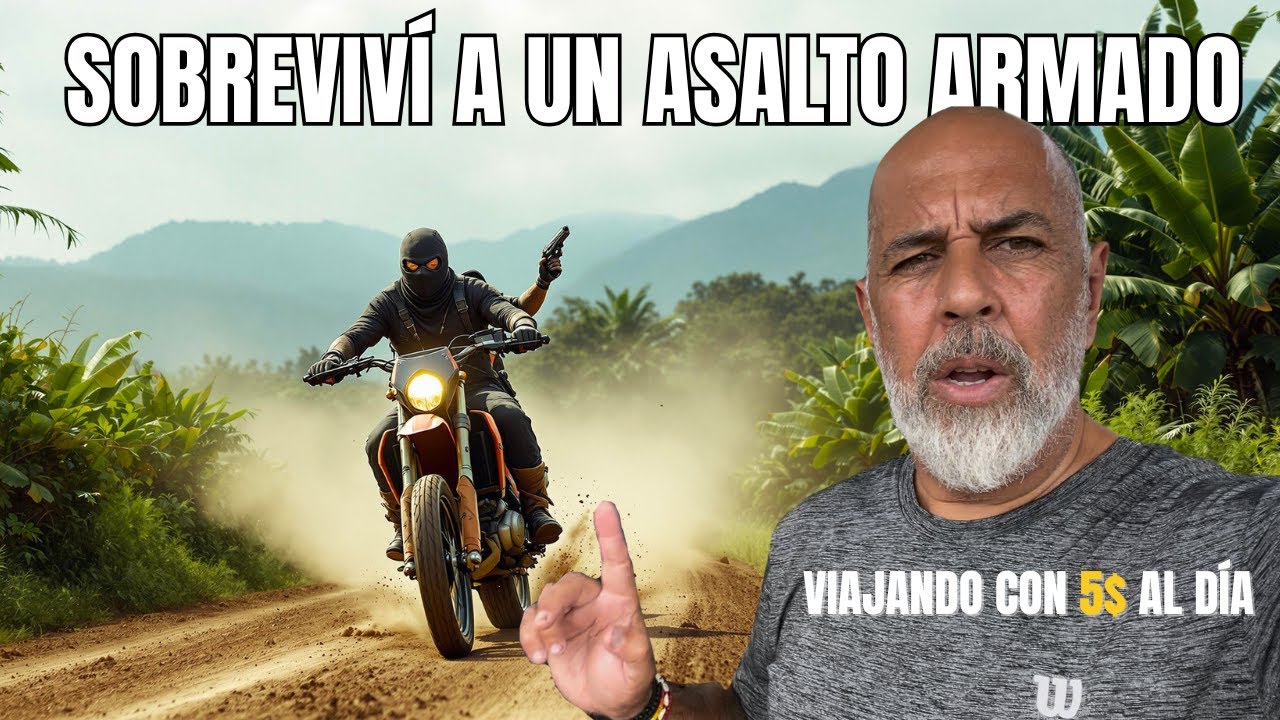 S06-E19: INTENTO de ROBO a MANO ARMADA en Colombia | Mi peor día en moto