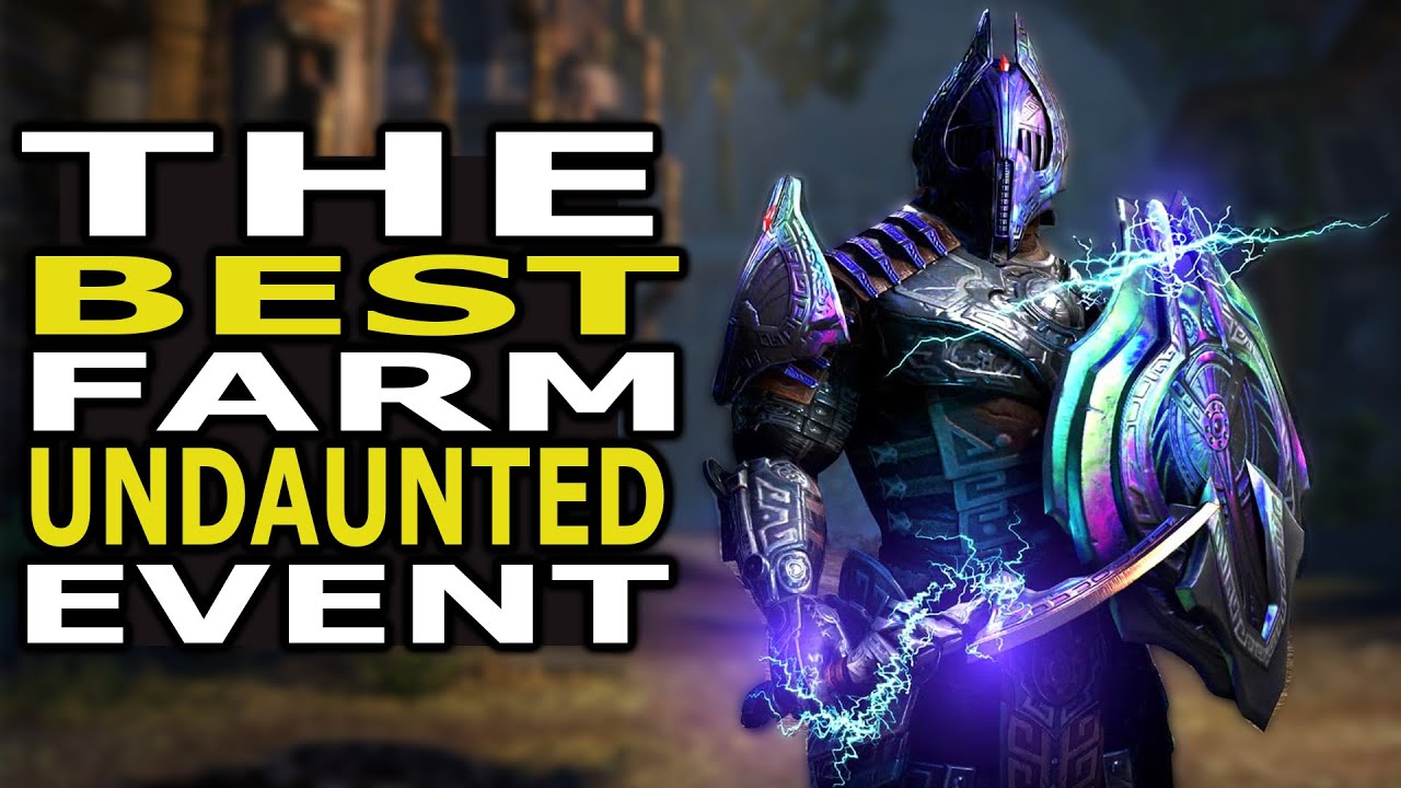 The Fastest Way to Farm the Undaunted Event in ESO - 2022