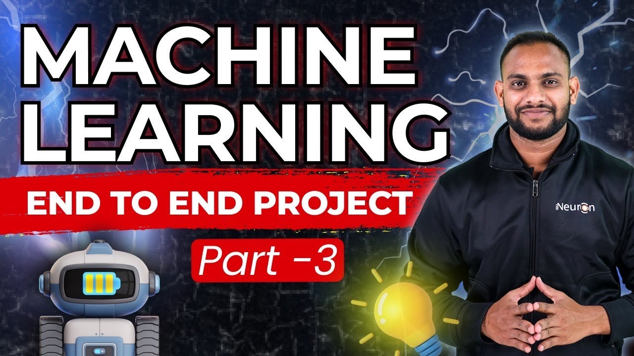 Part 3 : Machine Learning End to End project | iNeuron
