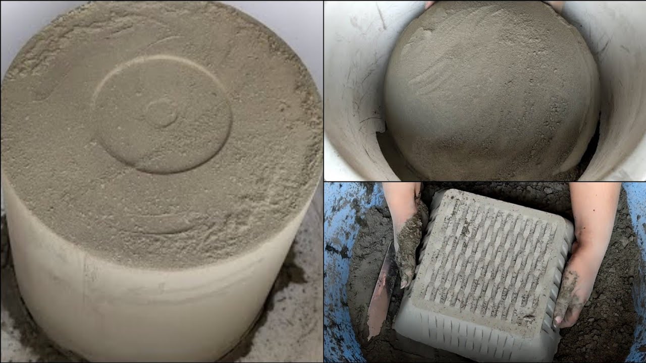 ASMR | all huge pure cement shapes in one frame/soft dusty yummy crumbling/2x speed com | 🤤