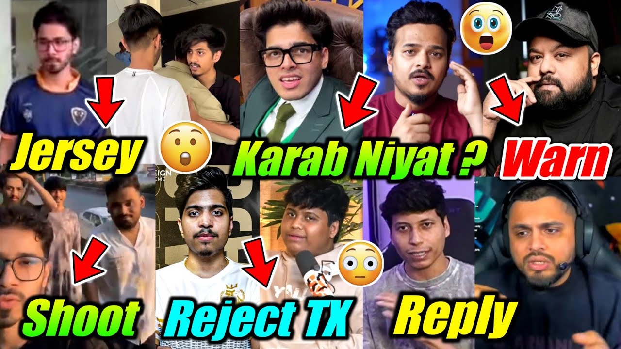 BGIS Jersey Leak, Shoot 😮 Thug on Niyat, Goldy bhai Warning 😳 Ninja, Sid Reply ! EWC News, Hate
