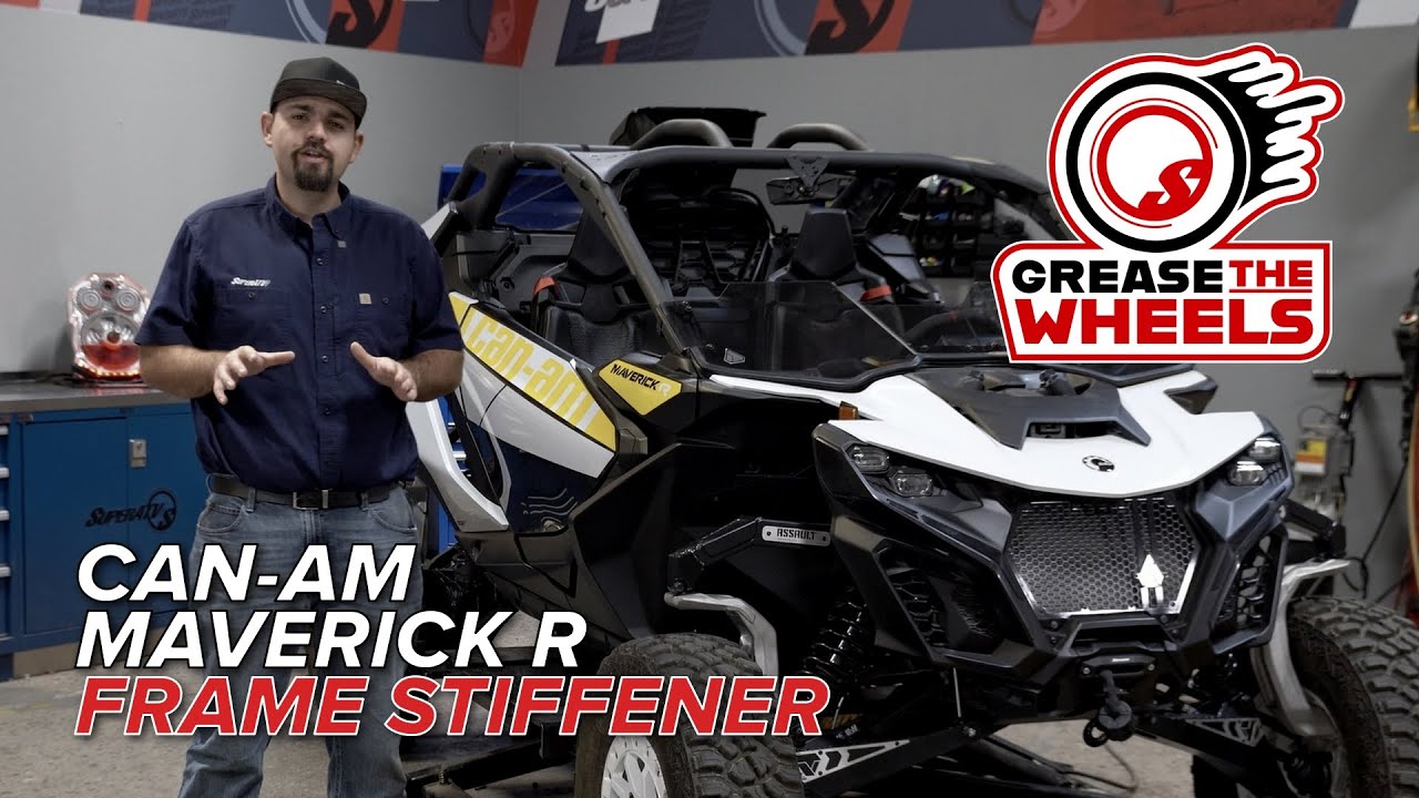 How to Install SuperATV's Frame Stiffener on the Can-Am Maverick R