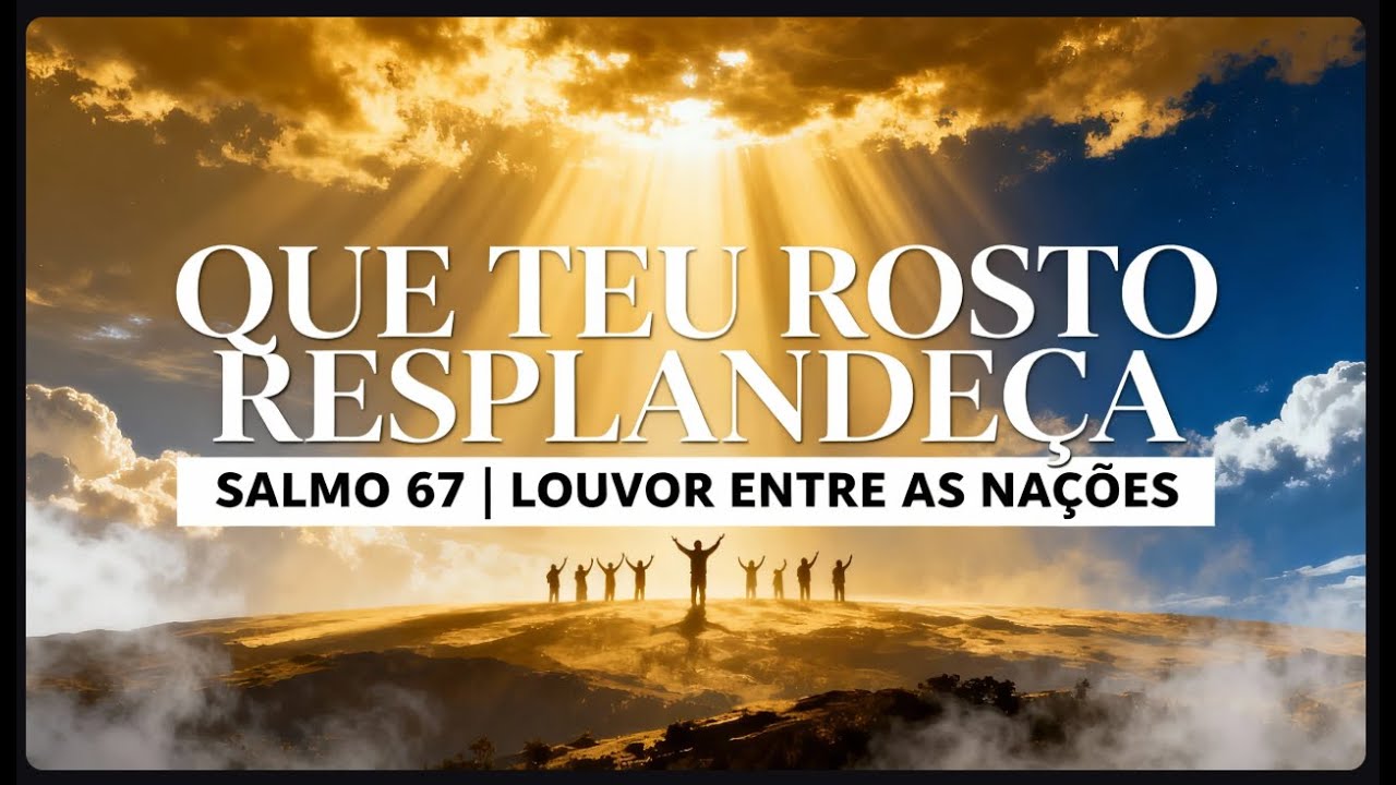 🎵 QUE TEU ROSTO RESPLANDEÇA   -  SALMO 67